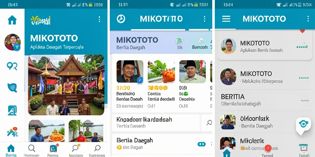 Antarmuka aplikasi MIKOTOTO yang intuitif dan informatif.