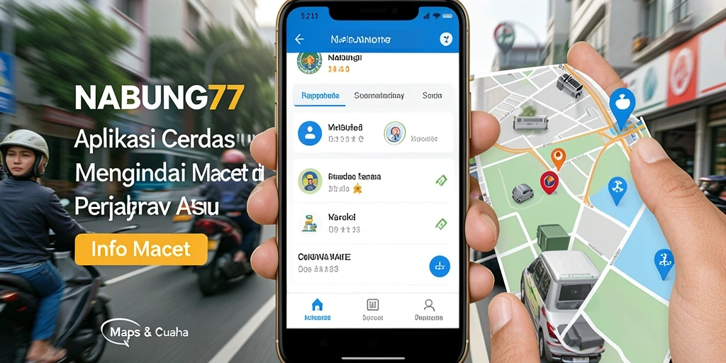Antarmuka pengguna NABUNG77 yang intuitif dan informatif.