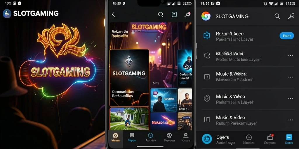 Antarmuka SLOTGAMING untuk merekam layar dengan mudah.