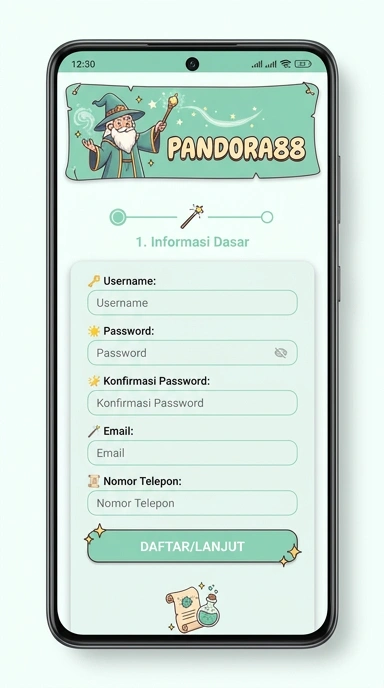 Cara Daftar Akun Pandora88 untuk Pengguna Android