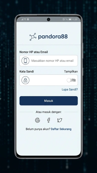 Panduan Masuk Akun Pandora88 untuk Pengguna Android